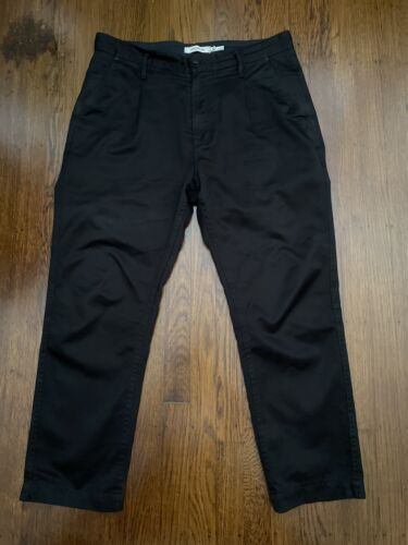 Nonnative Feller Black Twill Chino Trouser Pant Japan Made Nonnative Feller Black Twill Chino Trouser Pant Japan Made