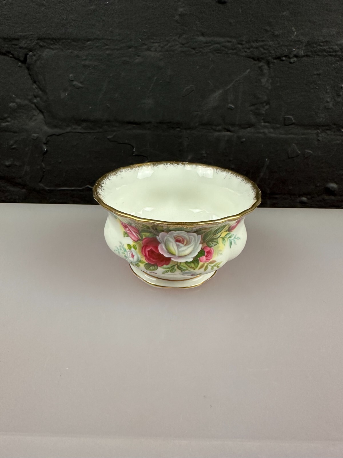 Royal Albert Celebration Open Sugar Bowl 9.5 cm x 5.5 cm