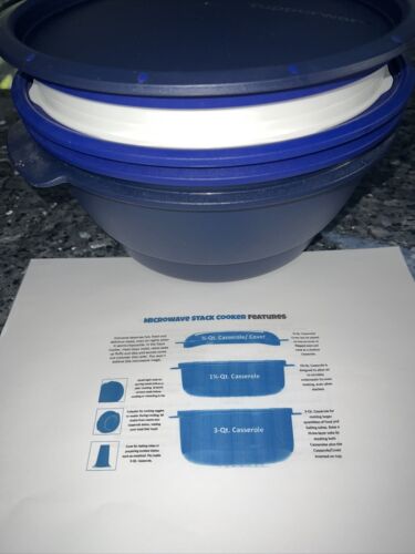 Tupperware Smart Microwave Multi Cooker - Steamer, Pasta, Rice Maker in One New