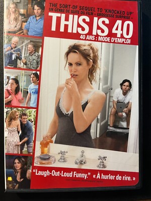 This Is 40 (DVD, 2013) Paul Rudd Leslie Mann Judd Apatow