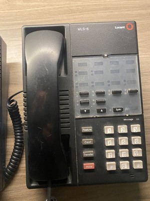Lucent Partner MLS-6 Phone, Black
