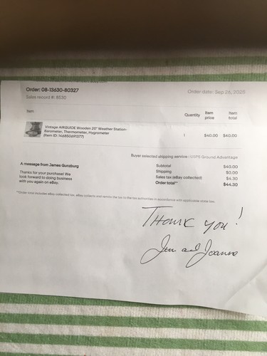 Item photo(s) from verified buyer