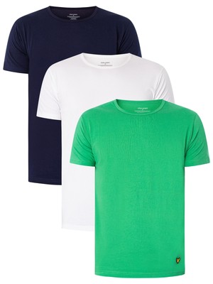 

Набор из 3 мужских футболок Maxwell Lyle - Scott Lounge, разноцветные, Multicoloured