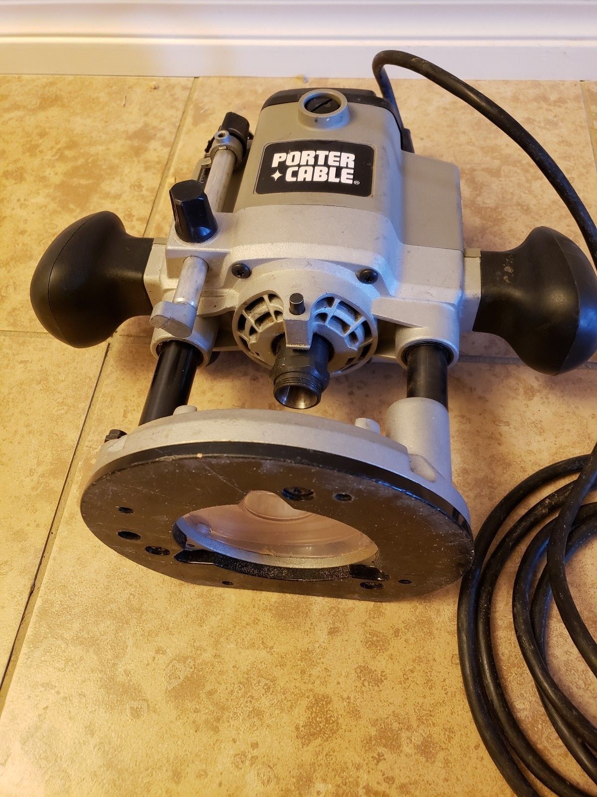 Read Description - Porter Cable Plunge Router 8529 Single Speed 23,000 RPM
