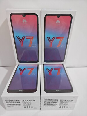 Huawei Y7 Prime (2019) 4GB+128GB Unlocked Global Cell Phone black blue - Sealed
