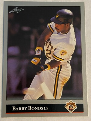 1992 Leaf #275 Barry Bonds Pirates 