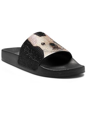 

Черные женские сандалии INC 1/2 на платформе Frenchie Peymin Toe Slip On Slide, Черный, 10011995900