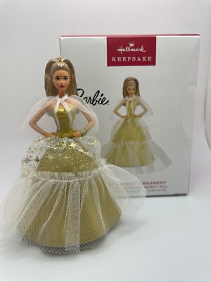 2023 Hallmark HOLIDAY BARBIE Latina Keepsake Christmas Ornament