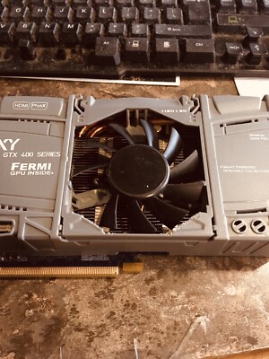 Galaxy GeForce GTX 465 1024 MB Dual DVI/Mini-HDMI Graphics Card