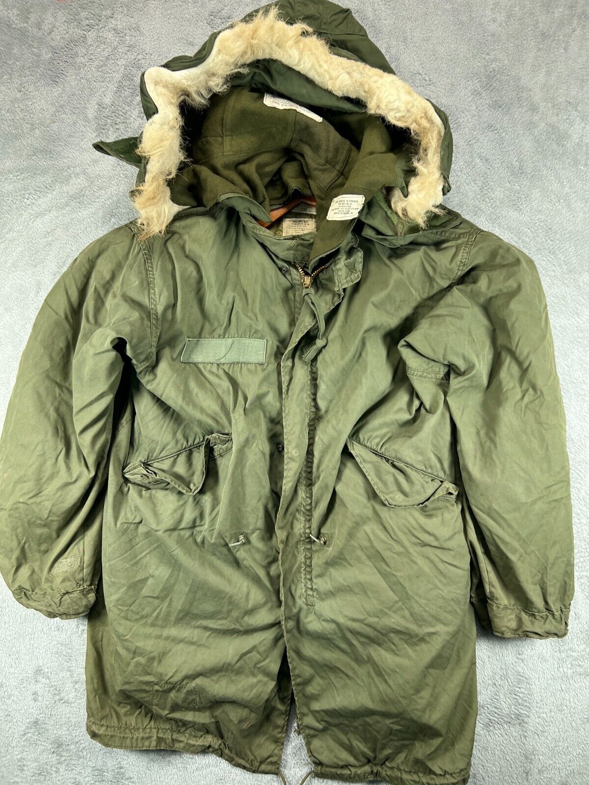 VTG 60s Korean War US Army M65 Parka Fishtail Military Lined VTG 60s Korean War US Army M65 Parka Fishtail Military Lined