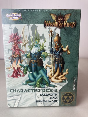 CMON Wrath of Kings Character box 2 Talimoth, Ilva and Ephramake