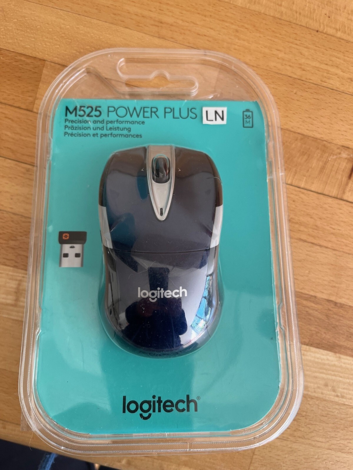 Logitech Wireless Mouse M525 Power Plus - BLUE | eBay