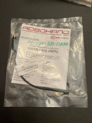 nos DESTACO ROBOHAND OHSN-011 SOLID STATE MAGNETO RESISTIVE SENSOR