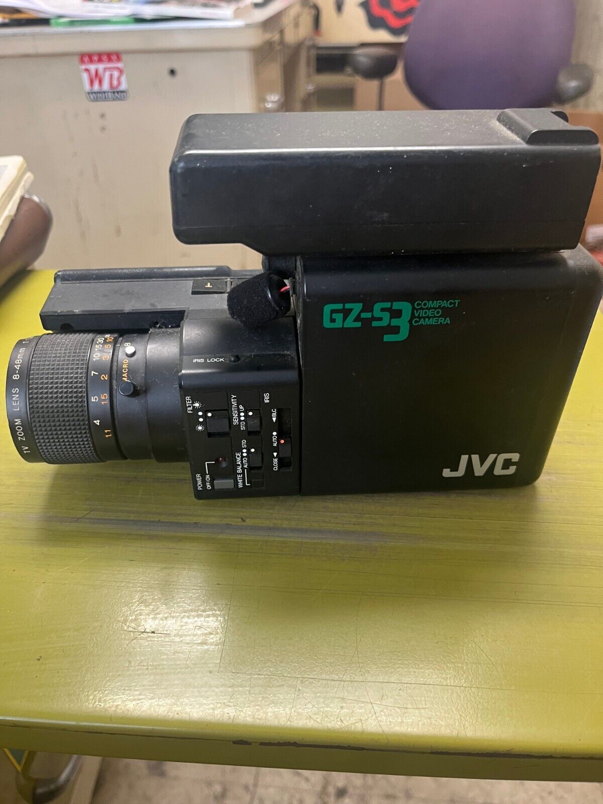 JVC GZ-S3 Compact Video Camera Saticon, Vintage Camera | eBay JVC GZ-S3 Compact Video Camera Saticon, Vintage Camera | eBay