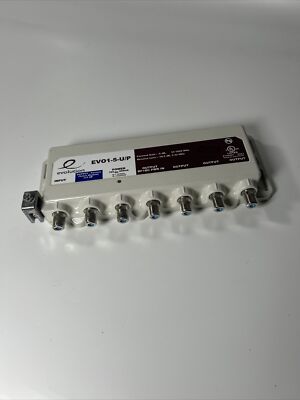 PPC EVOLUTION EVO1-5-U/P 5 Port Signal Splitter/Amplifier Large Ships Fast!!!