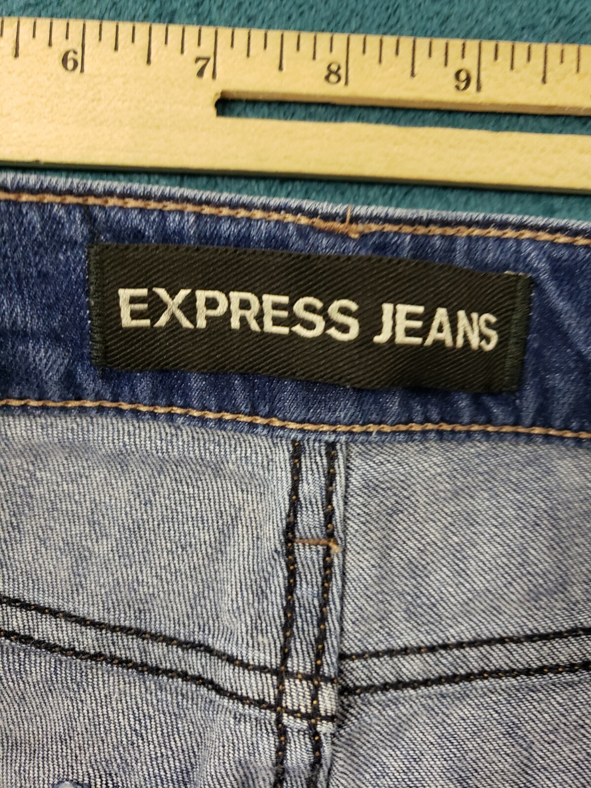 Джинсы Express Womens Straight Leg 