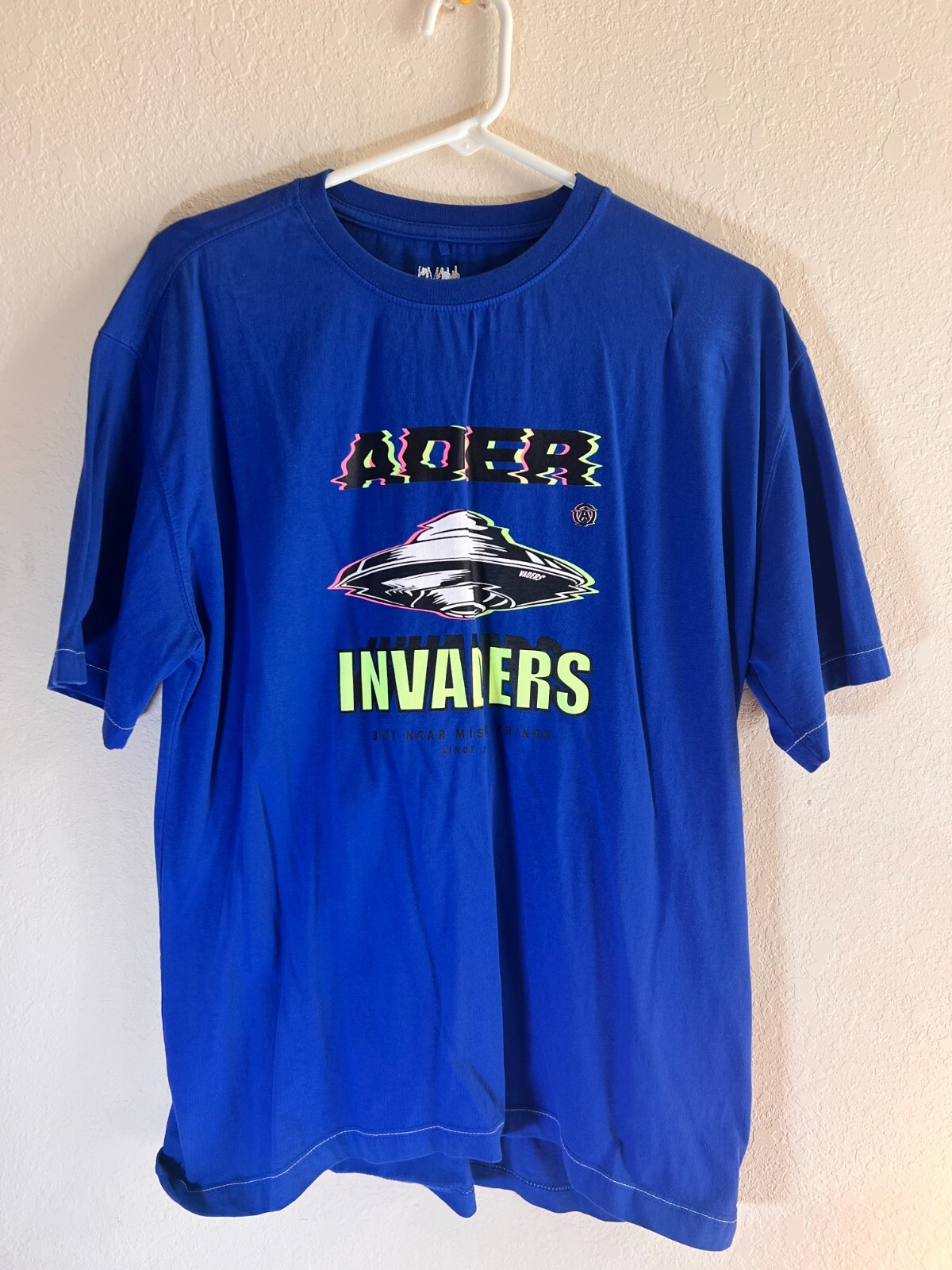 【ADERERROR】 T-shirt Product. 38 /追跡付 ☆人気☆【Ader Error x Zara】☆Graphic T-Shir.t☆black