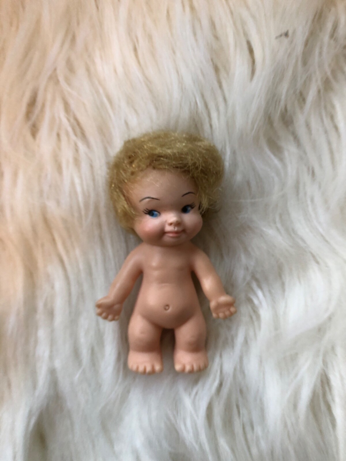 1964 pee wee pocket size dolls by Uneeda Doll Co mid century