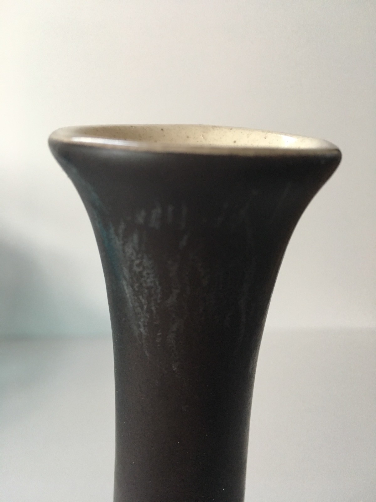 Vintage 1970's Brown  Haeger Earthwrap 10 In. Vase