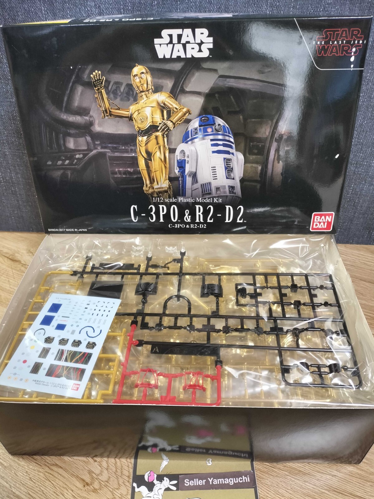 C-3PO R2-D2 Star Wars 1⁄12 Bandai & Model - Plastic Hobby Kit