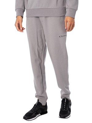 

Мужские джоггеры из джерси с логотипом Armani Exchange, серые, Grey, 3RZPBB-ZJCAZ-1913