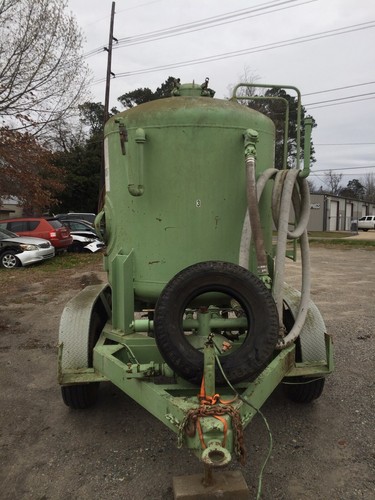 Simmons Blast Pot On Trailer