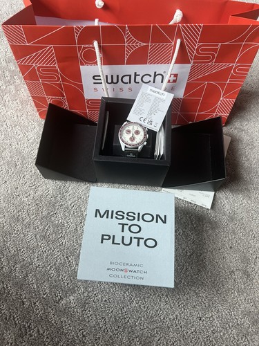 Swatch Mission to Pluto 紙袋付き MISSION TO PLUTO