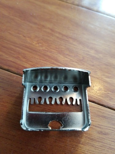 Vintage Harmony Banjo Nickel Tail  Piece