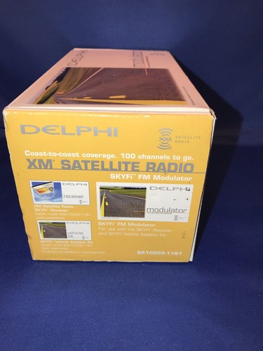 Delphi SA10003  universal fm modulator SKYFi XM Sirius satellite