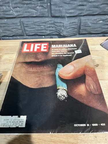 Vintage Life Magazine October 31, 1969 Marijuana Cover | eBay