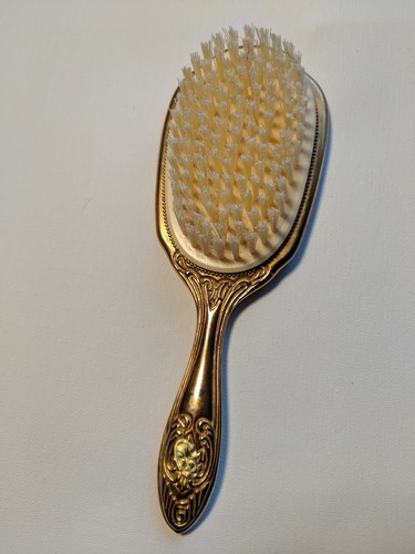 Vintage Silver Plated  Brush