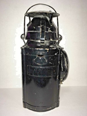 Antique Handlan Buck Union Pacific Railroad Signal Kerosene Lamp Lantern