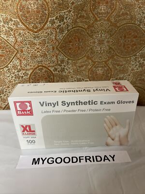 Vinyl Exam Glove Latex Free Powder Free Medical Disposable Gloves VGPF3004 *sale
