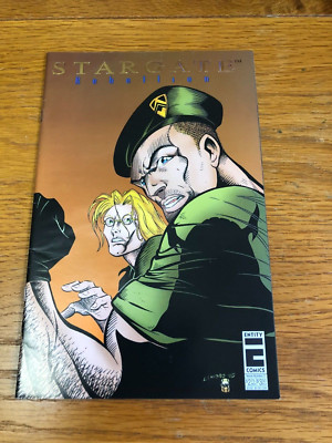 STARGATE REBELLION 2. GOLD FOIL COVER. VFN/NM COND. 1997. ENTITY COMICS