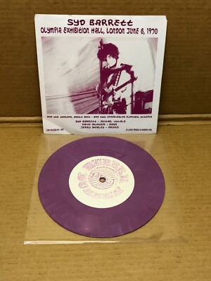 Syd Barrett - OLYMPIA EXHIBITION HALL, JUNE 6 1970 - 7'' 33 1/3 EP 25 MADE COLOR