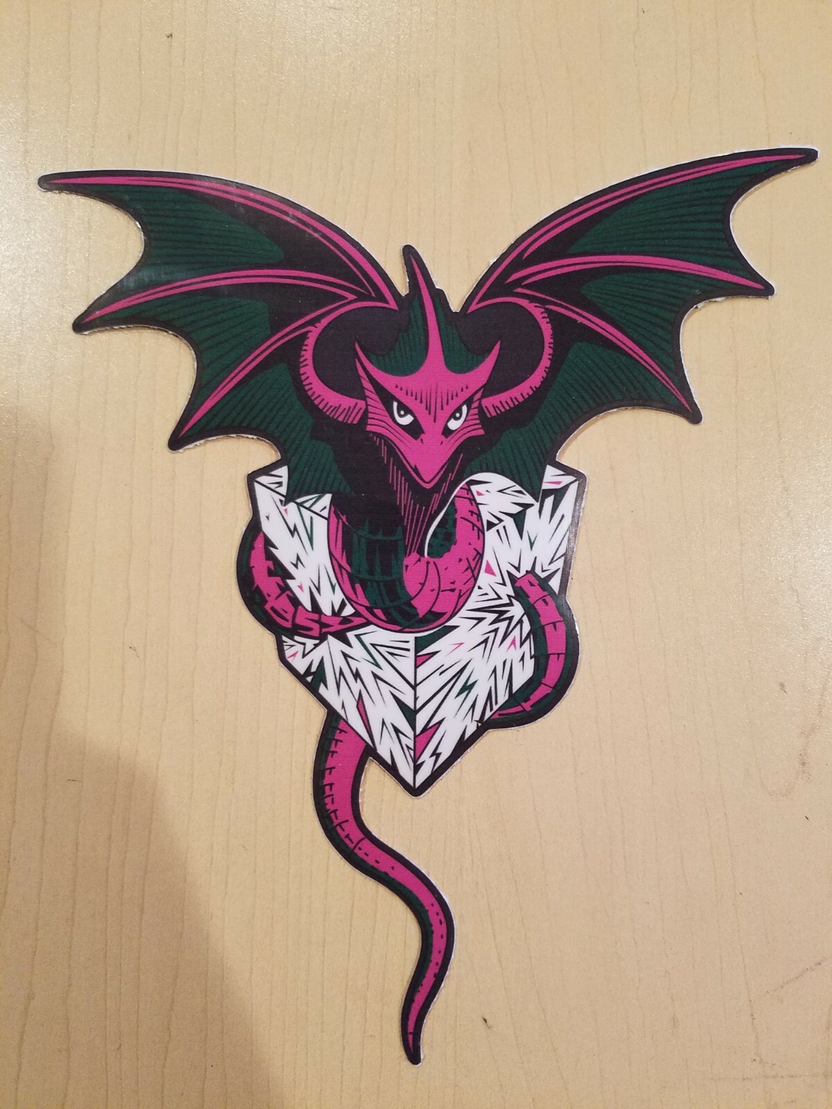 Gleaming The Cube Skateboard Dragon Decal 6.5 x 7.5