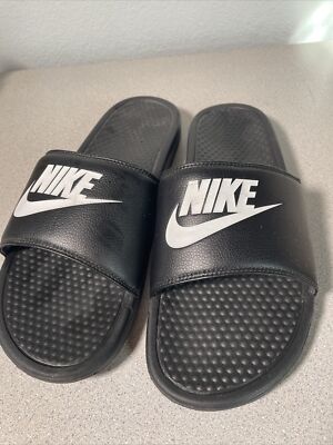 Nike Men's Benassi JDI Sandals Black 