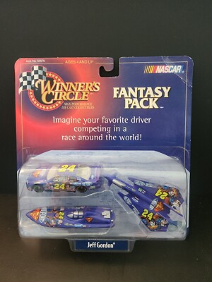 Superman Jeff Gordon #24 Winner s Circle 1/64 Fantasy Pack #56723 Boat Jet Car