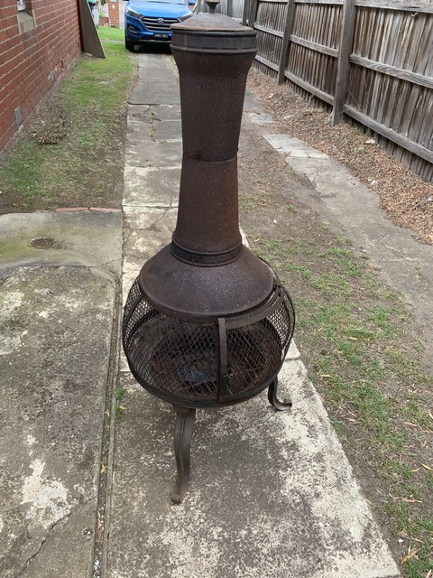 pot belly chiminea