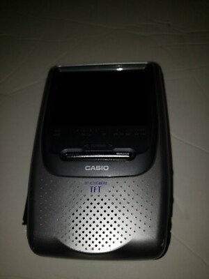 VINTAGE PORTABLE CASIO LCD COLOR TELEVISION EV-680B TFT ACTIVE MATRIX  