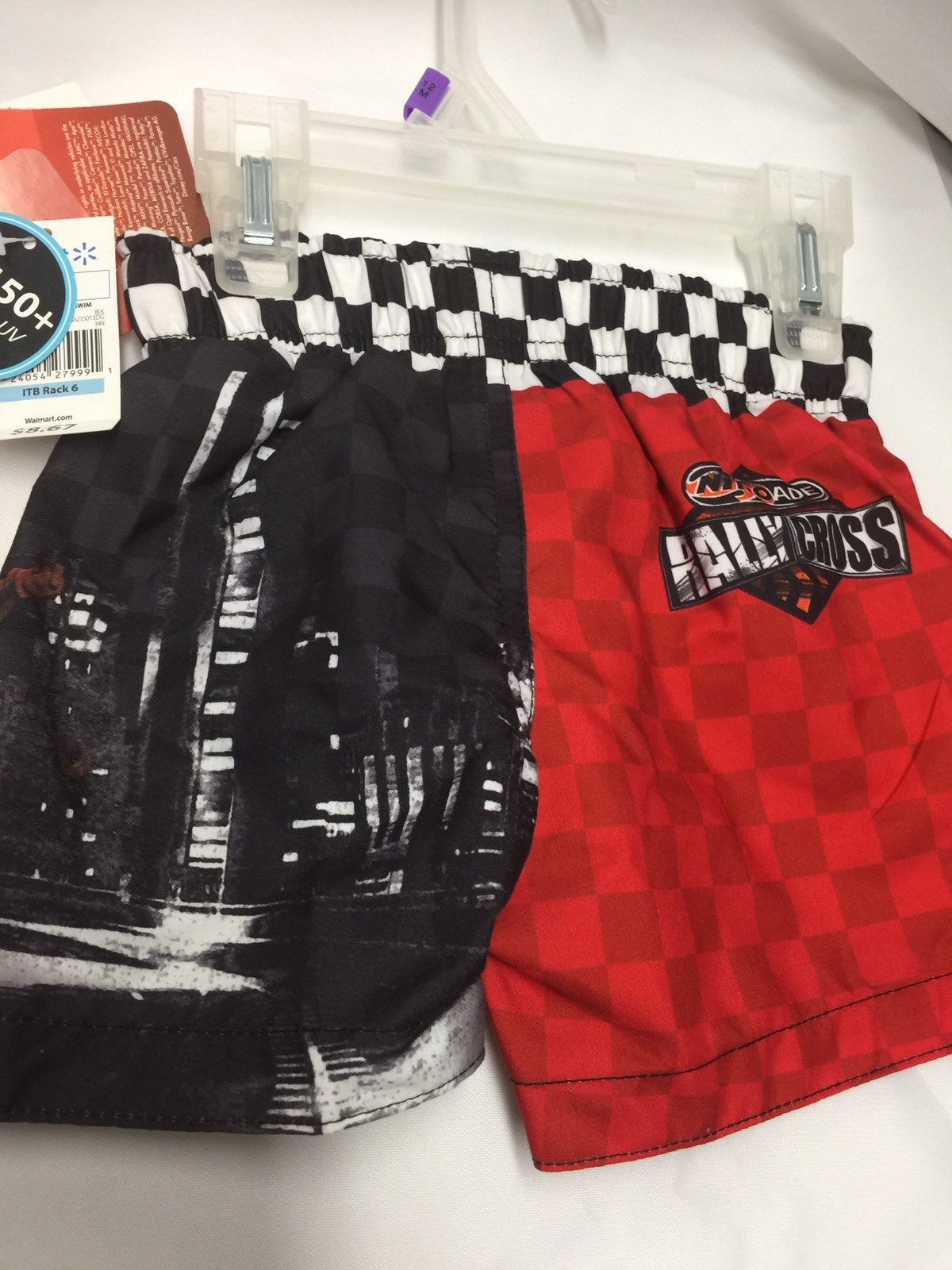 Cars Swimsuit 12 Months Infant Boys Red Mater Mcqueen