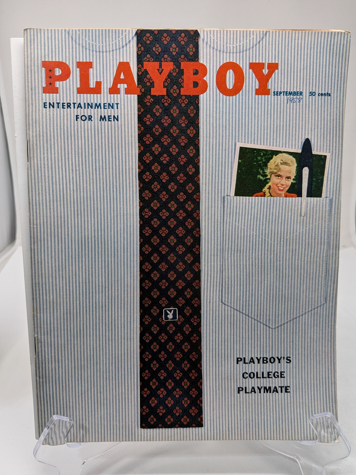 Playboy Magazine September 1958 🔥 PM Teri Hope 🔥 Philip Wylie 🔥 B