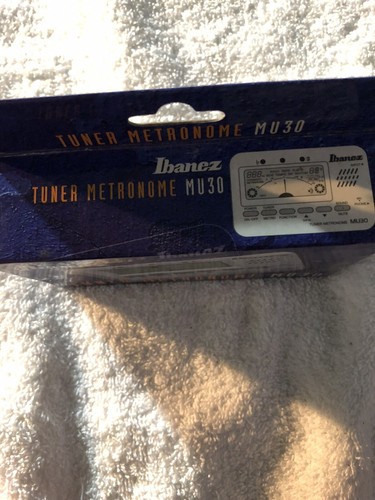 IBANEZ TUNER METRONOME MU30 NEW