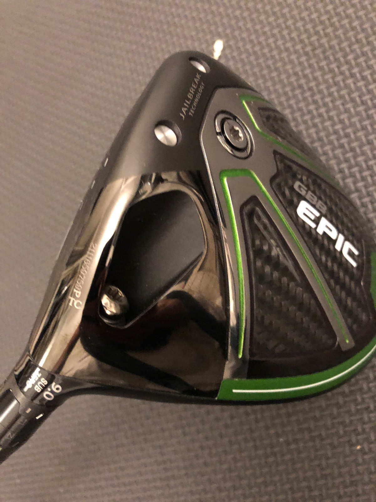 Tour Issue Phil Mickelson GBB Epic Sub Zero Driver head