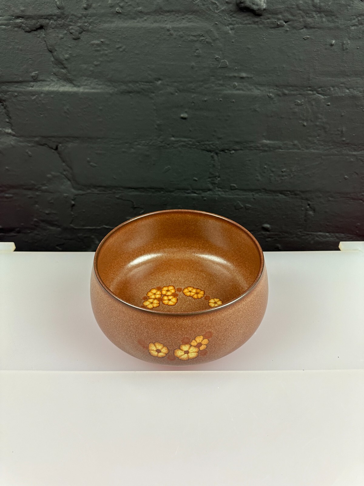 Denby Sandstone Fruit / Salad Vegetable Serving Bowl 18 cm x 8.5 cm