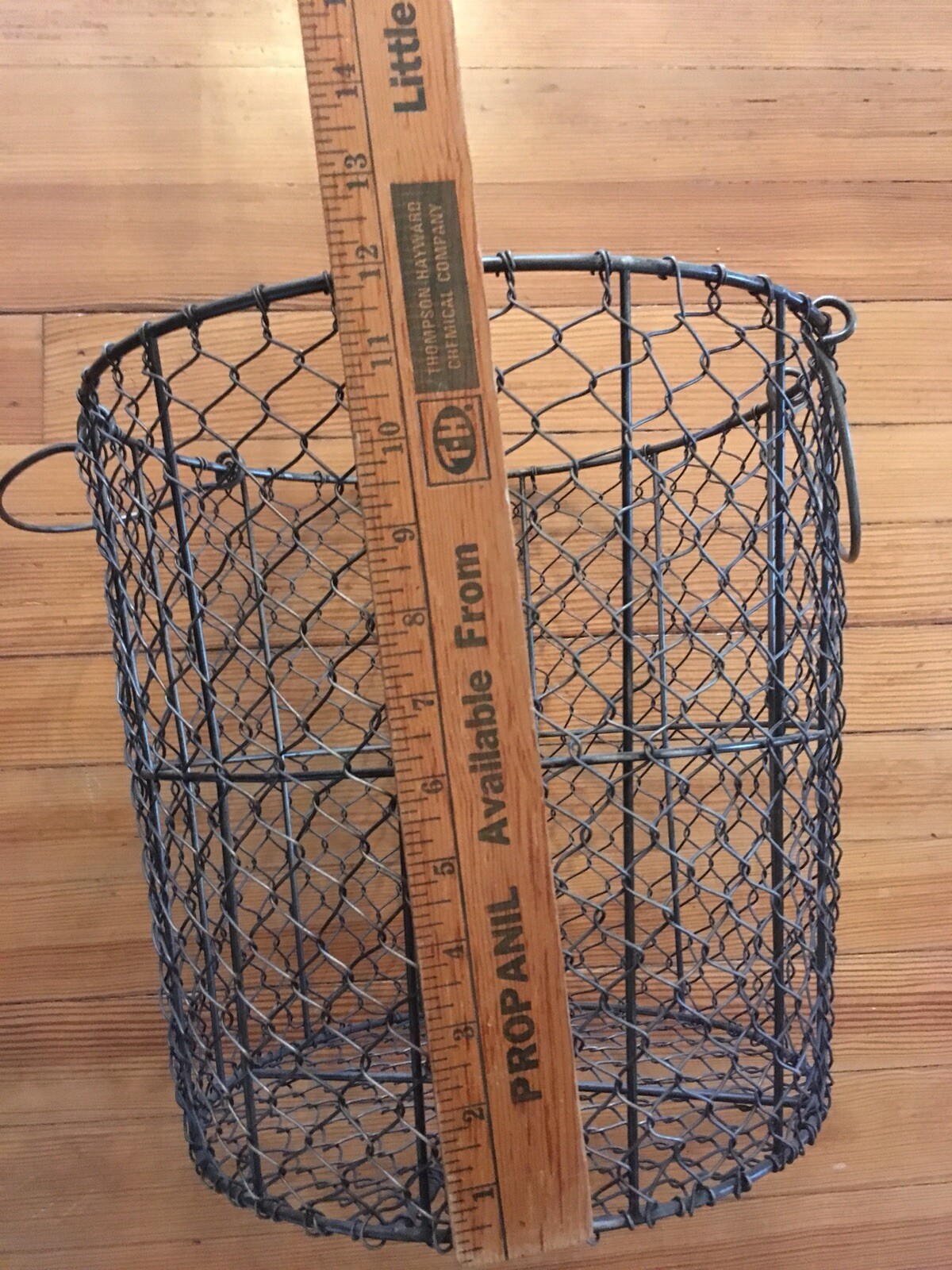 Vintage Large Chicken Wire Egg Basket Chickens Poultry Hens Backyard Chickens