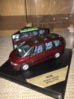 WOW EXTREMELY RARE Renault Espace RXE MPV V6 1997 Red met 1:43 Vitesse-Spark