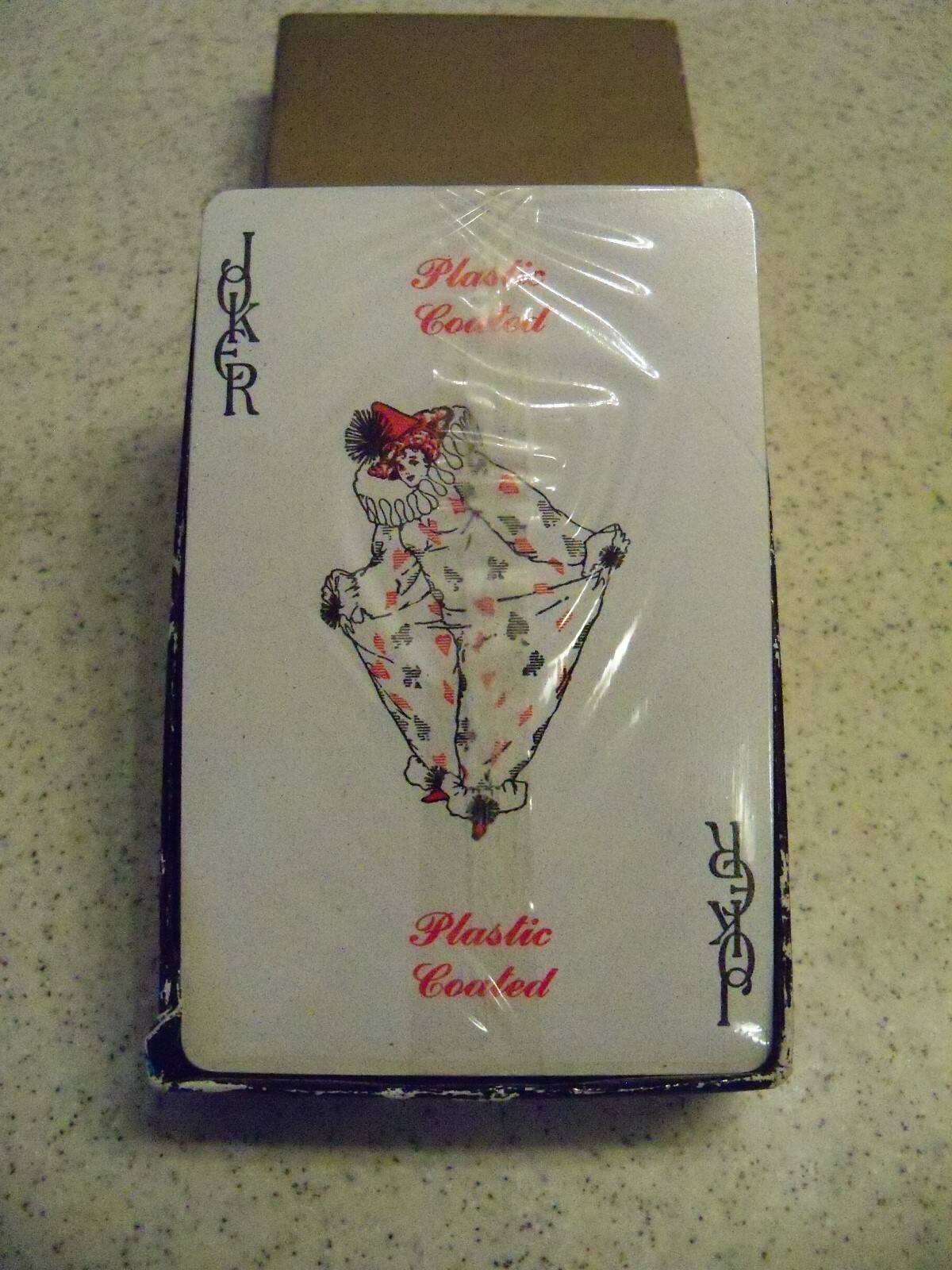 Farmers CO-OP, Jolley, Iowa Advertising Playing Cards~Smiley Face