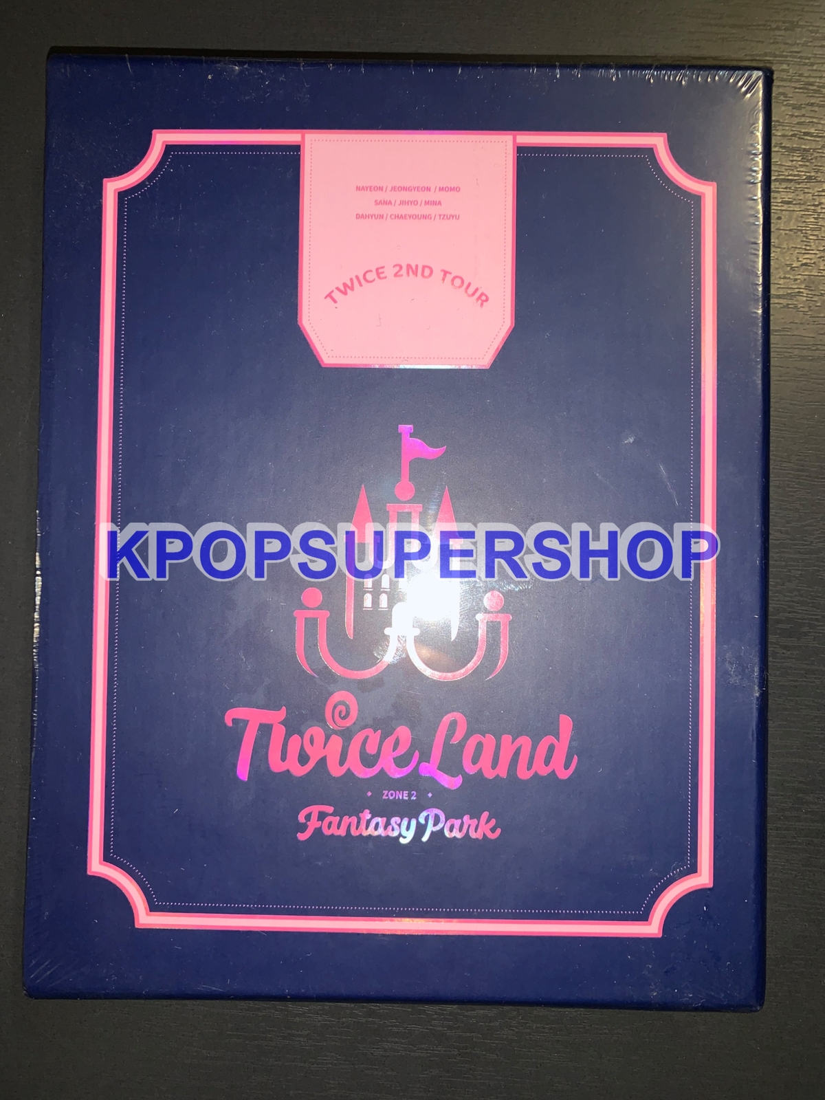 Twice Twiceland Zone 2 Fantasy Park Blu Ray Postcard New