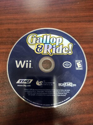 Gallop and Ride (Nintendo Wii) NO TRACKING - DISC ONLY #6369